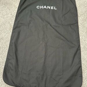 CHANEL Elegant Black Fabric
